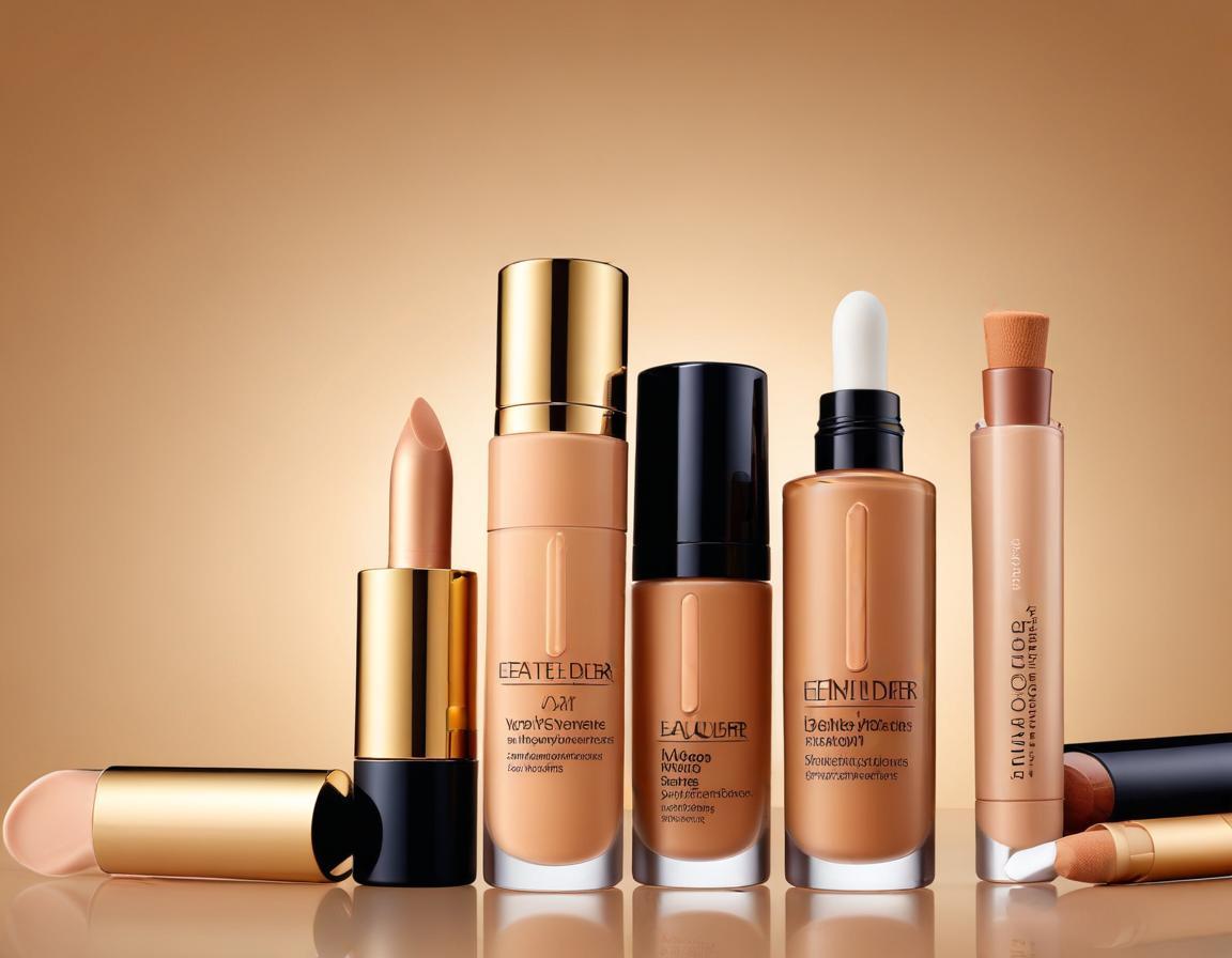 ภาพก่อนและหลังการใช้รองพื้นเพื่อปกปิดรอยสิวบนผิวหน้า