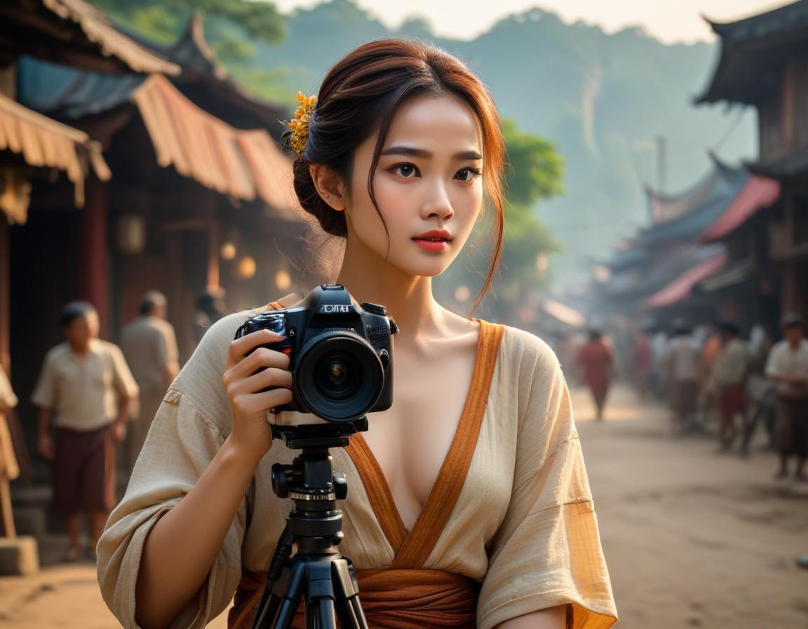 ผู้หญิงได้รับการฉีดโบท็อกซ์เพื่อบรรเทาอาการปวดไมเกรนในคลินิกสุขภาพ