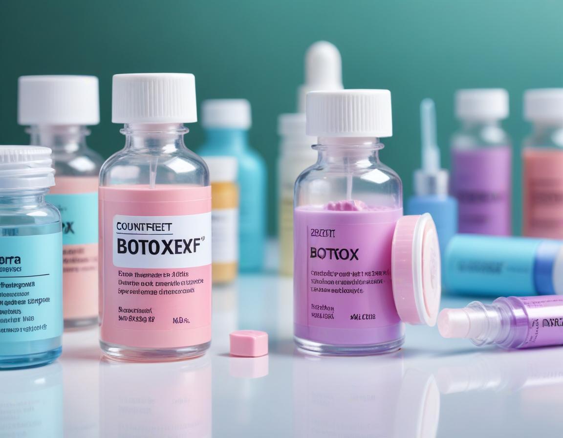 ภาพประกอบอันตรายของโบท็อกซ์ปลอม มีข้อความเกี่ยวกับผลกระทบด้านสุขภาพจากการใช้