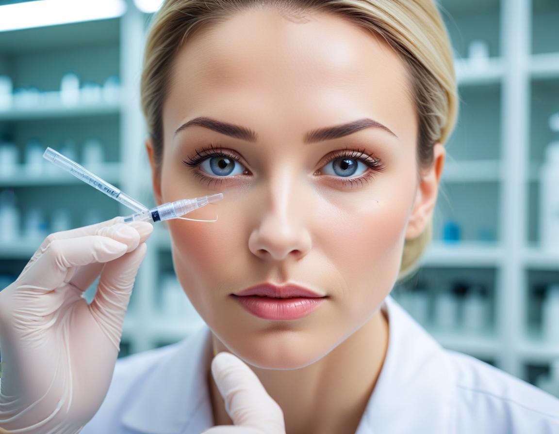 นักเทคนิคในห้องแล็บกำลังตรวจสอบความบริสุทธิ์ของโบทูลินัม ท็อกซิน