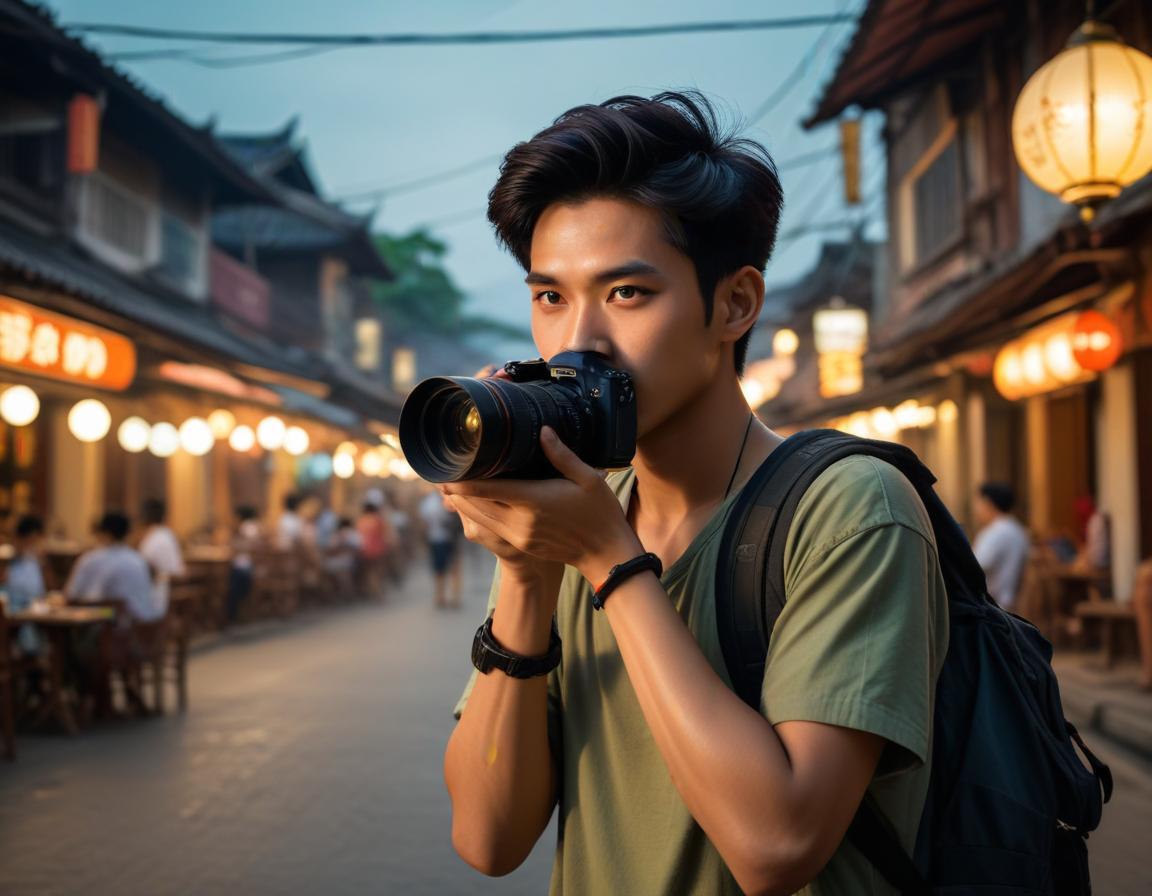 ภาพถ่ายเรียลลิสติคแสดงการใช้ฟิลเตอร์แตกต่างในกระบวนการสงวน โดยเน้นรายละเอียดและลวดลายที่ซับซ้อน