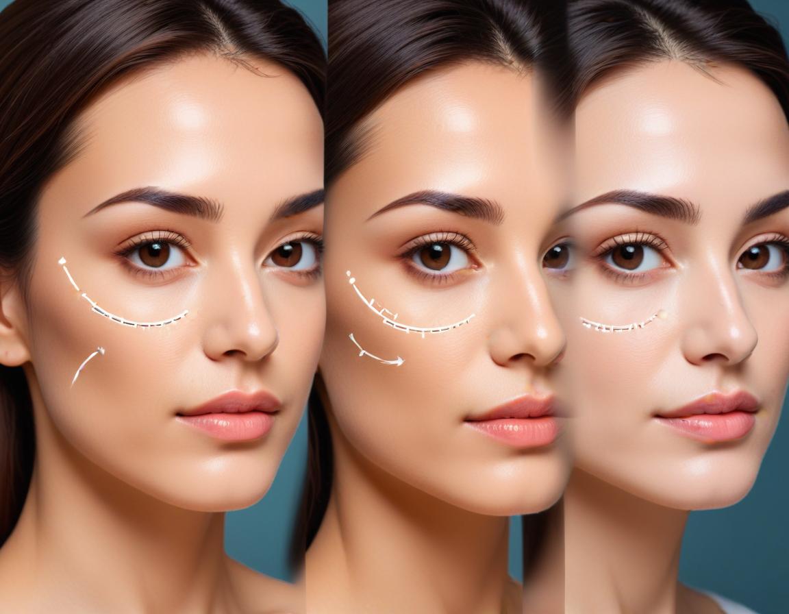 ภาพ เปรียบเทียบ ปริมาณ ฟิลเลอร์ ขมับ ใน หน่วย ซีซี เพื่อ แนะแนว