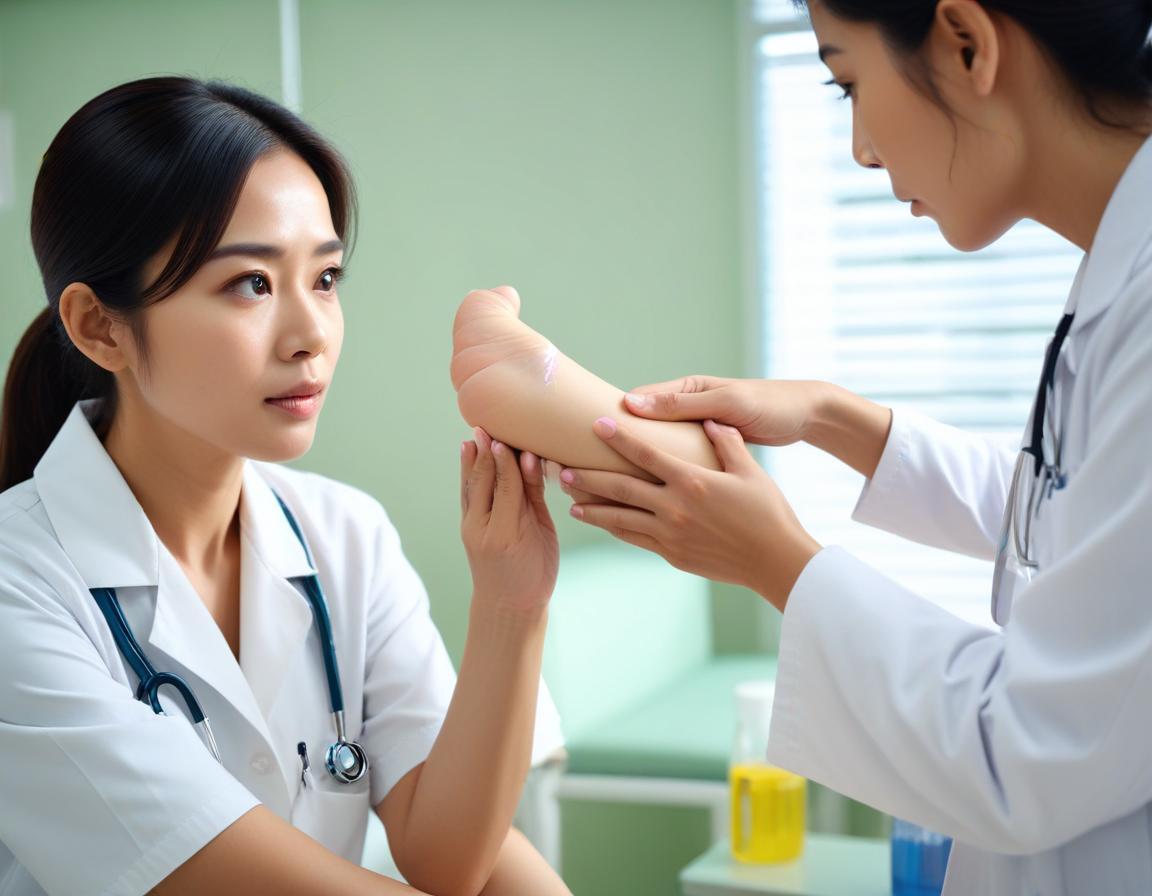 แพทย์ อธิบาย ผล ข้างเคียง ฟิลเลอร์ ใต้ ตา ระหว่าง ปรึกษา ผู้ ป่วย