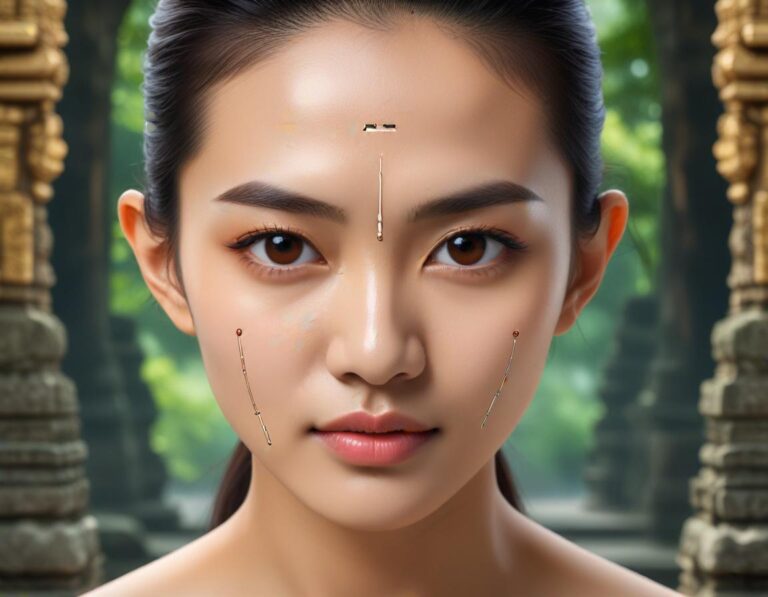 หญิงไทย อายุประมาณ 30 ปี ขมับซ้าย เห็นฟิลเลอร์ สะท้อน แนวคิด การดูแลหลังฉีด ระยะยาว