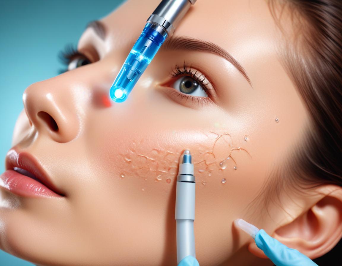 ภาพเลเซอร์ Erbium:YAG กำจัด เซลล์ผิวที่ตายแล้ว ฟื้นฟู ผิว รักษา รอยดำ สิว เหมาะกับ ผิวแห้ง ไหม