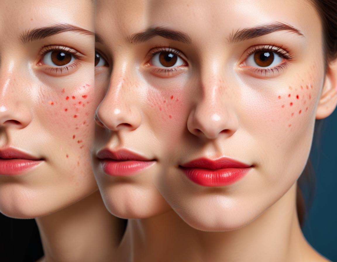 ภาพ แสดง ผล ลัพธ์ การ รักษา ด้วย PDL/Vbeam บน ชั้น ผิว รอยดำสิว เหมาะกับ ผิวผสม