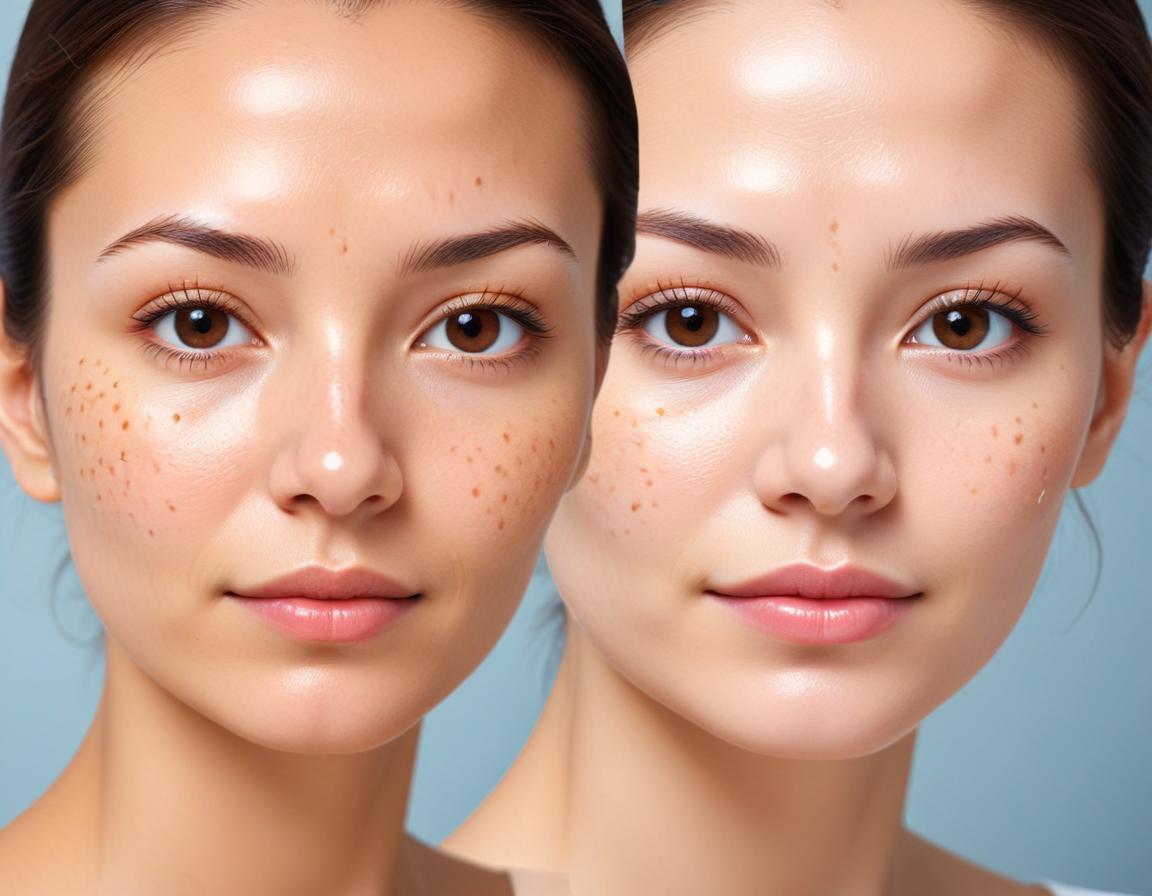 ภาพ กระบวนการ เลเซอร์ Q-Switch Nd:YAG รักษา รอยดำ สิว อย่าง ละเอียด เหมาะกับ ผิว มัน