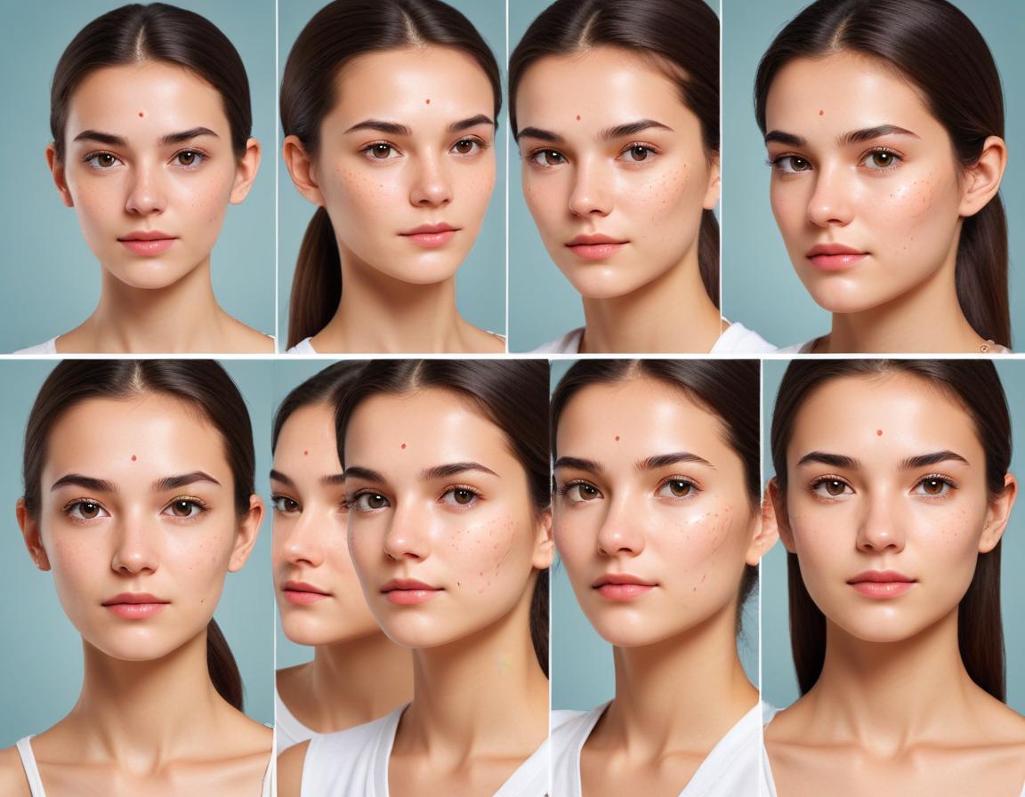 อินโฟกราฟิก สิว รอยสิว ประเภท สำหรับ วัยรุ่น ผิวมัน เทคนิค เลเซอร์ รักษา รอย สิว