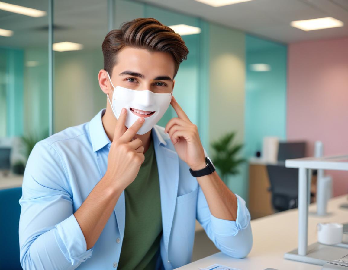 ภาพ ชุด ดูแล ผิว ประกอบ มาส์ก ฝ้าย และ ผลิตภัณฑ์ บำรุง หลัง เลเซอร์ รอย สิว