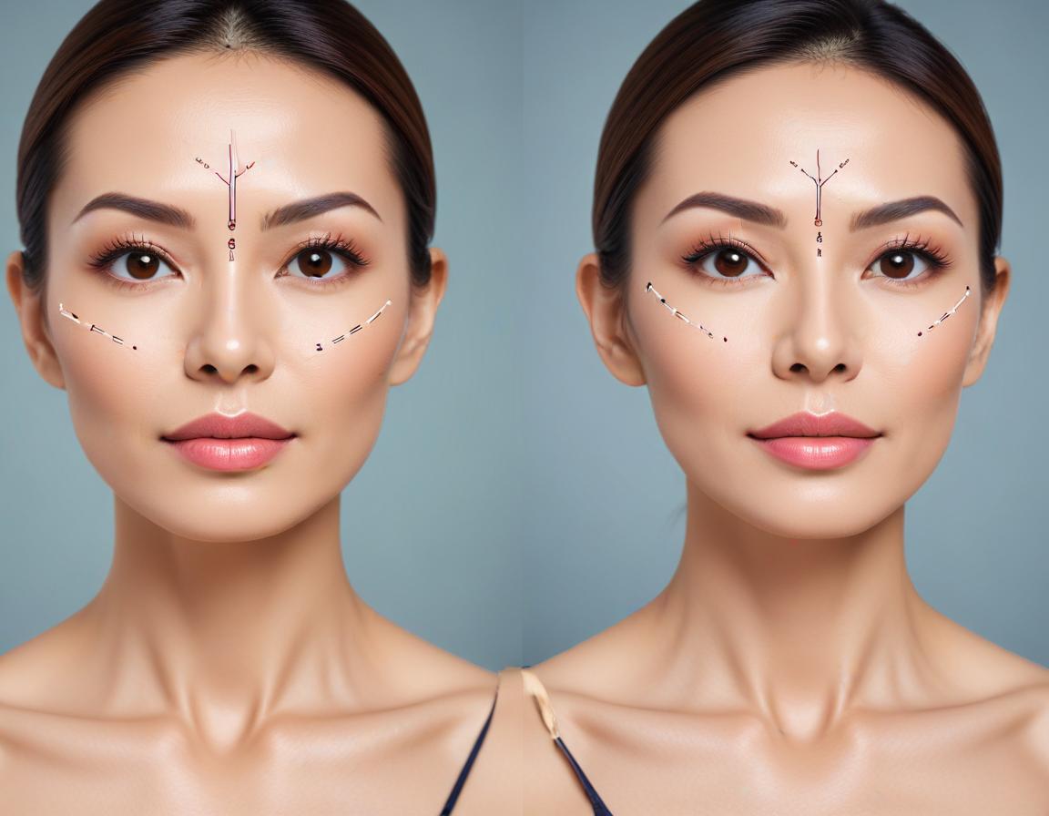 ภาพ ก่อน หลัง ฉีด โบท็อกซ์ รอยตีนกา หางตา ลดลง และ เรียบขึ้น