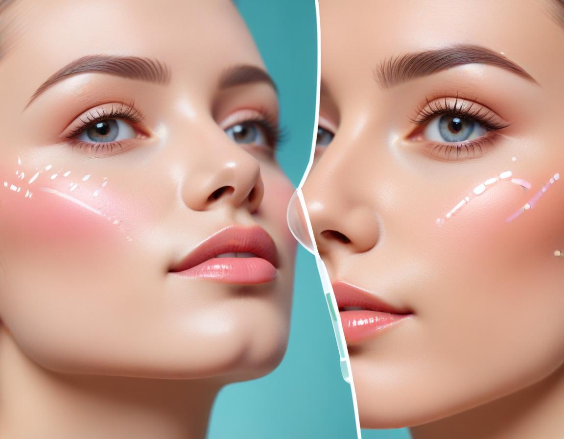 อินโฟกราฟิก เปรียบเทียบ ฟิลเลอร์ร่องแก้ม ข้อดี เพื่อ ผิว อ่อนเยาว์ ไม่ เจ็บ HarmonyCa