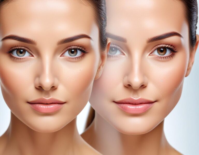 ภาพการฉีดโบท็อกซ์ที่จมูก พร้อมคำถามเกี่ยวกับความเหมาะสมและความปลอดภัย