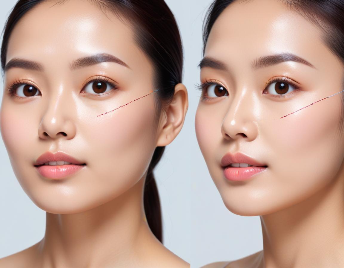 ภาพเปรียบเทียบ ร้อยไหมยกกระชับ กับ Mint Lift อธิบาย อันไหน เหมาะกว่า ผลข้างเคียง น้อย