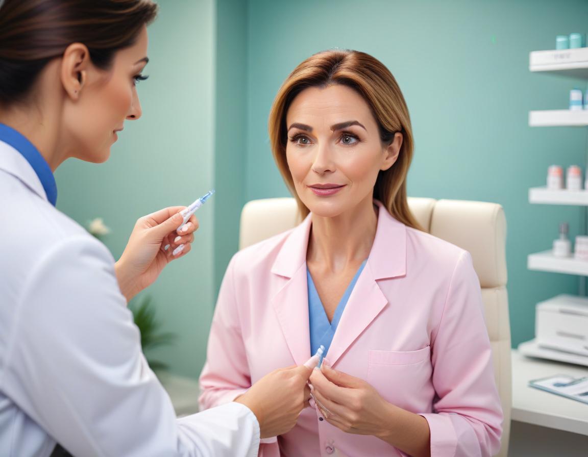 ภาพ ปรึกษา โบท็อกซ์ ลดกราม และ ปีกจมูก เพื่อ เปรียบเทียบ ทางเลือก อยู่ได้นาน