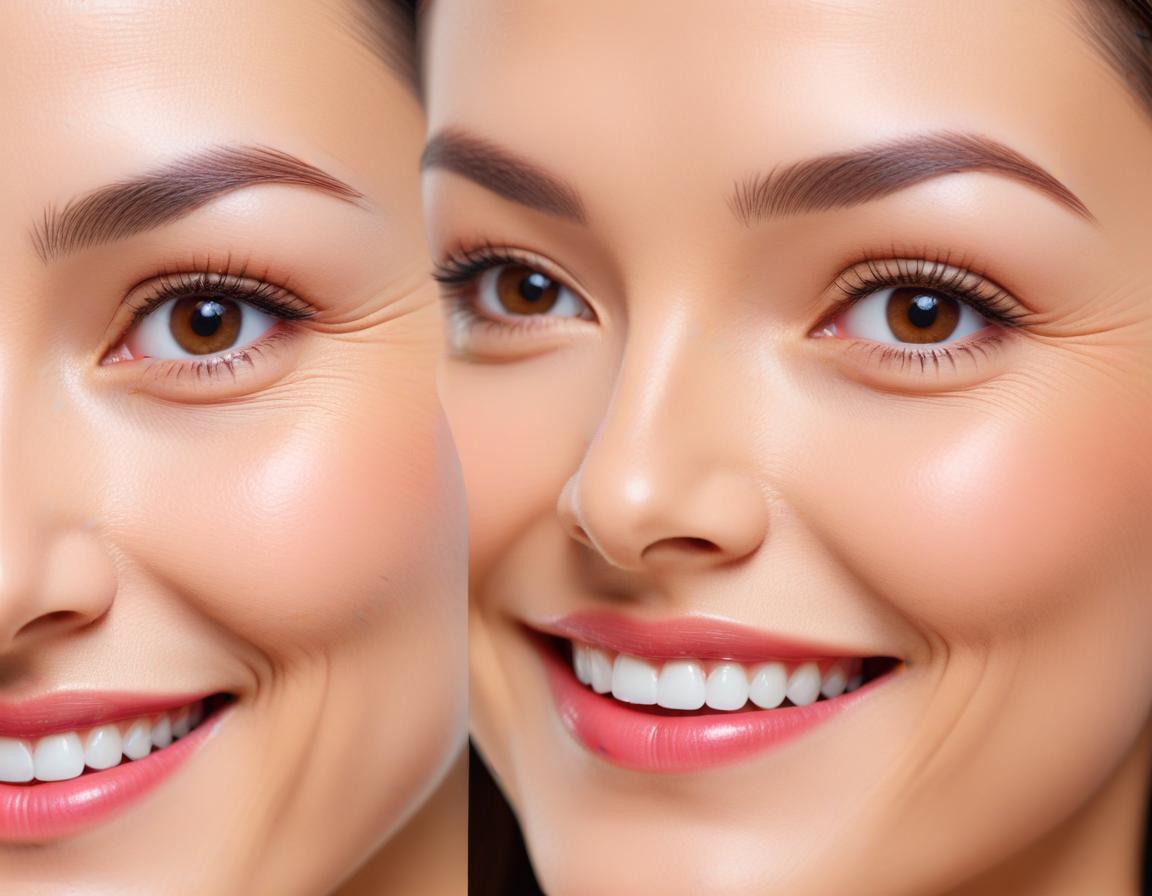 ภาพ ผู้หญิง ยิ้ม เห็น ผลลัพธ์ โบท็อกซ์ ก่อน หลัง หน้าผาก ระหว่าง คิ้ว