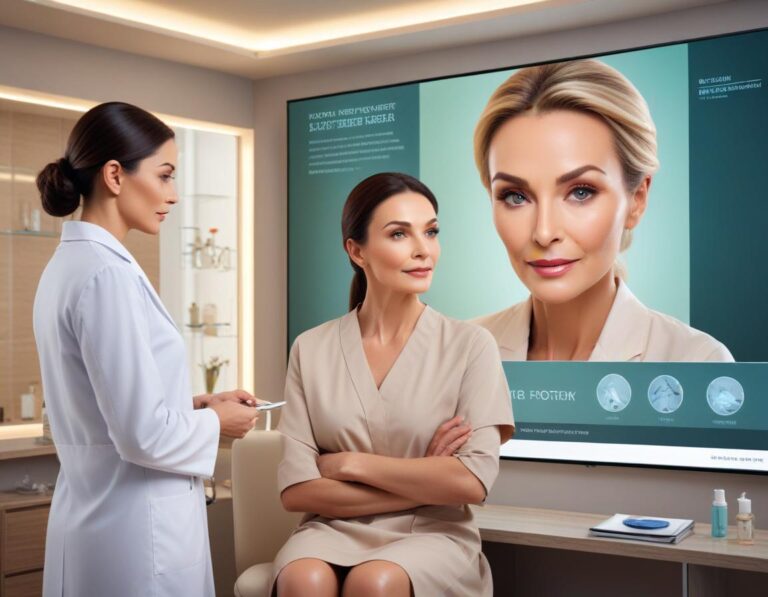 ผู้หญิงเปล่งปลั่งหลังการฉีดโบท็อกซ์ เพื่องานผิวสวยเต่งตึงไร้ริ้วรอย