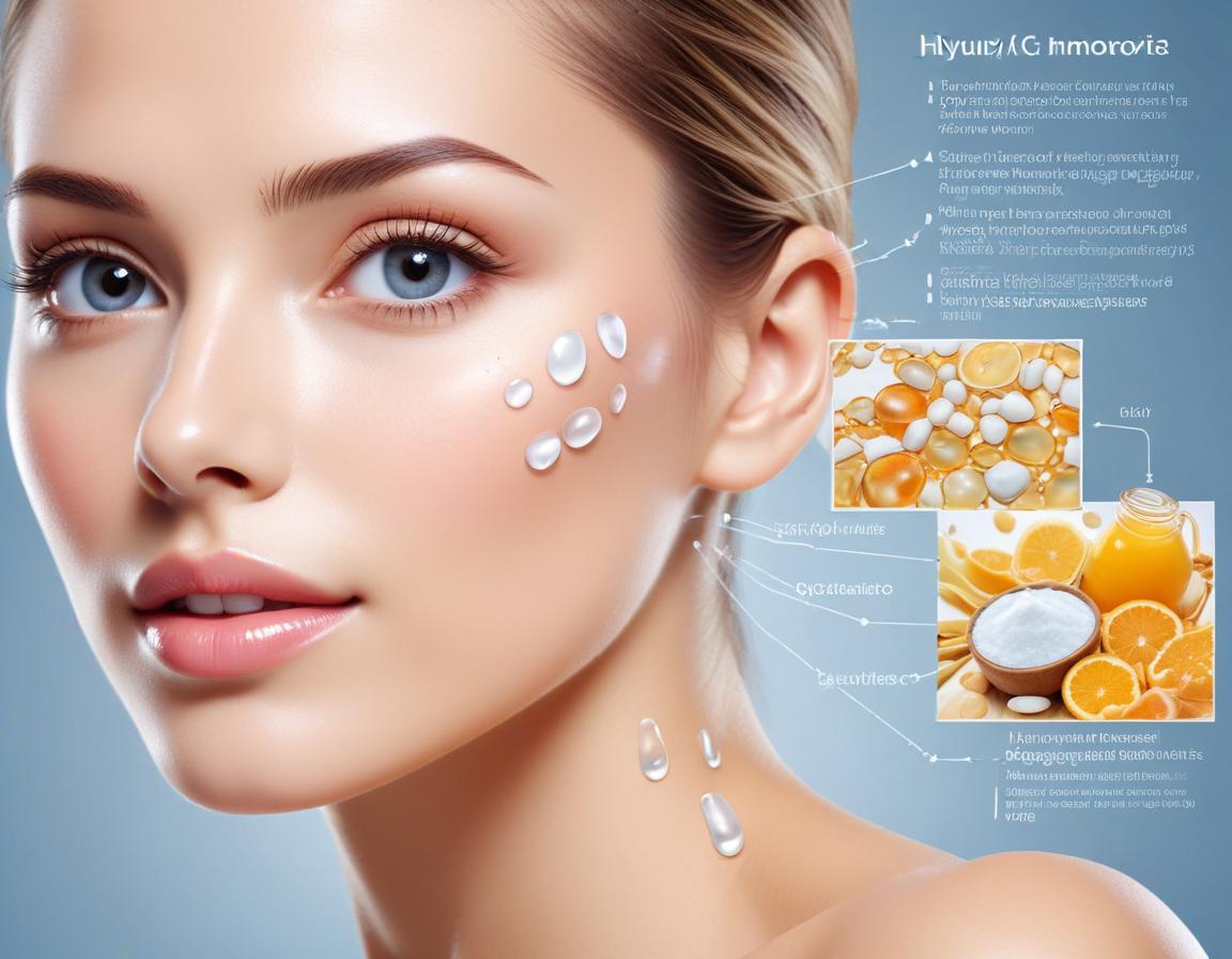 ภาพ ส่วนประกอบ ของ HarmonyCa แสดง ไฮยาลูรอนิค แอซิด และ แคลเซียม ไฮดรอกไซ อะพาไทต์ ใช้ สำหรับ ฟิลเลอร์ จมูก