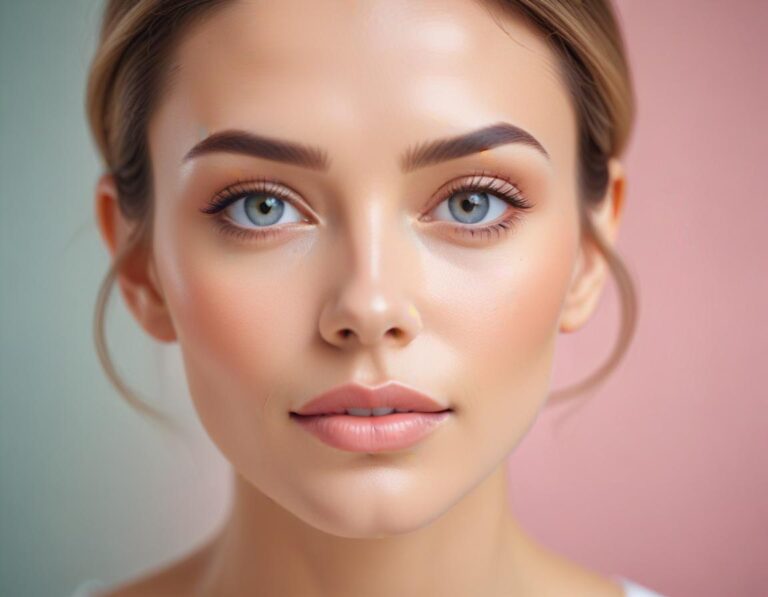 การ์ตูนแสดงกระบวนการฉีดโบท็อกซ์ที่จมูก ไม่มีการพักฟื้น