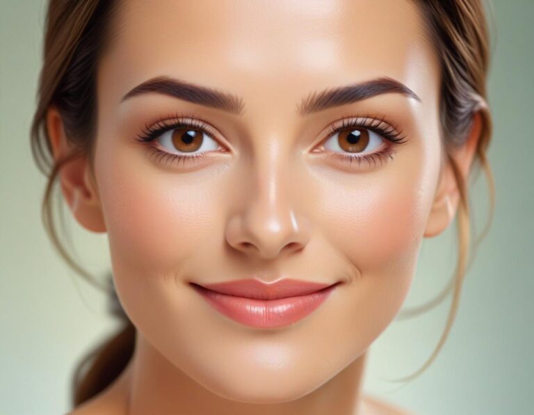 ภาพเปรียบเทียบก่อนและหลังการฉีดโบท็อกซ์ที่จมูกและระหว่างคิ้ว