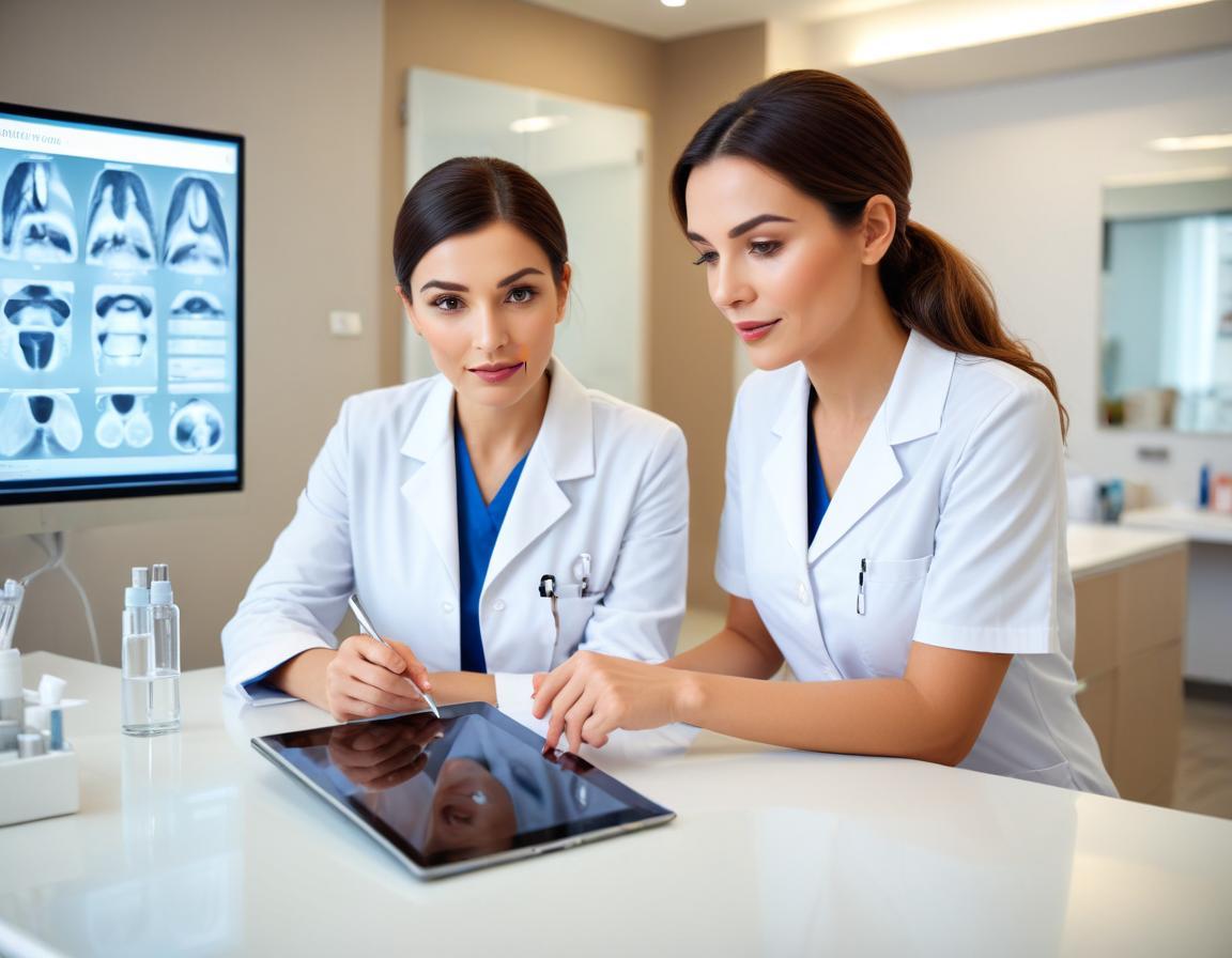 หญิง มั่นใจ มี ริมฝีปาก และ หน้าผาก ที่ดู เติมเต็ม อย่าง ปลอดภัย