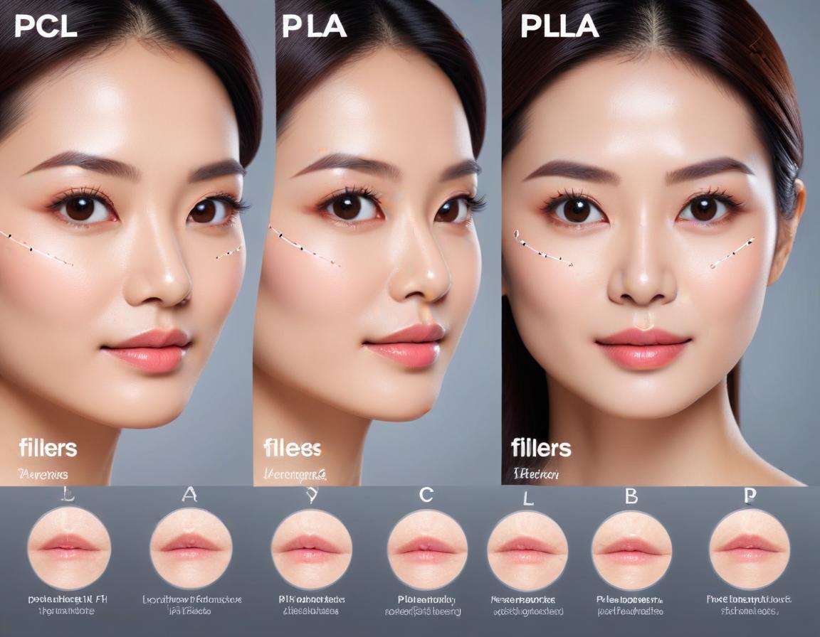 ชนิดฟิลเลอร์ PCL และ PLLA ยาวนาน ยืดหยุ่น เปรียบเทียบหน้าผาก กับ จมูก ไม่ต้องพักฟื้น