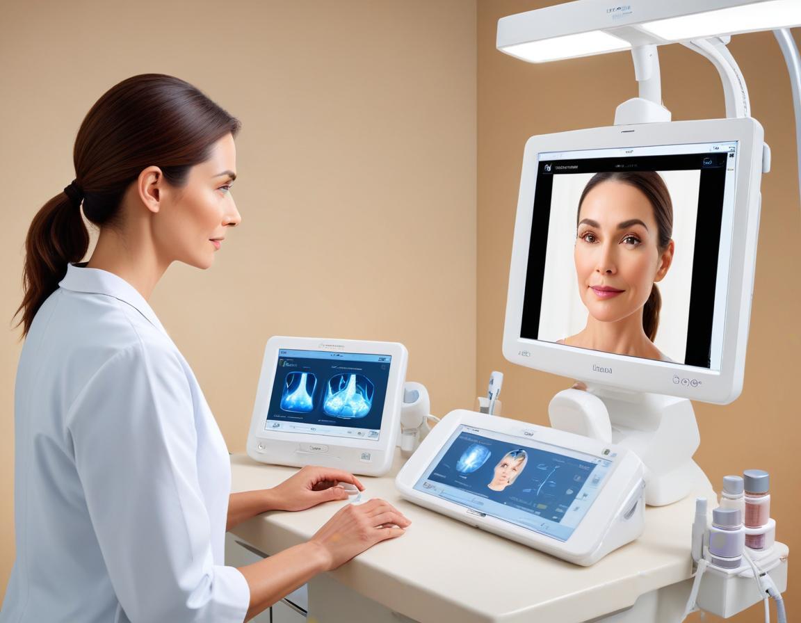 ภาพ เปรียบเทียบ Ulthera SPT กับ Thermage FLX สำหรับ ผู้หญิง บอก อัน เหมาะกว่า ไม่ต้องพักฟื้น