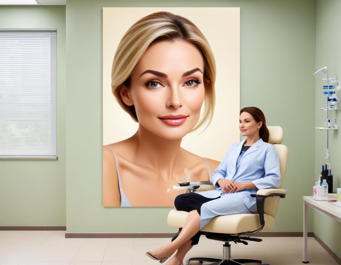 แพทย์ กำลัง เตรียม ฉีด โบท็อกซ์ ใน คลินิก พร้อม อุปกรณ์ ฉีด